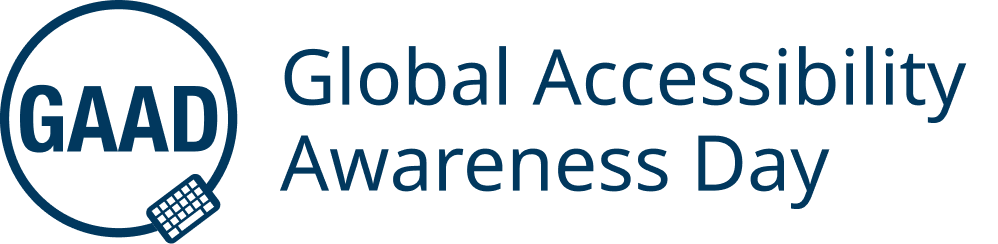 Global Accessibility Awareness Day logo