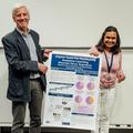 Photo of poster award presentation