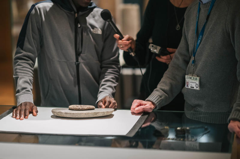 Ashmolean Voices In The Gallery by Ian Wallman.