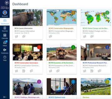 Screenshot of Paul Jepson's Canvas dashboard. Screenshot of Paul Jepson's Canvas dashboard.