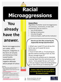 Mariama Sheriff:  Understanding racial microaggressions and their impact students of colour