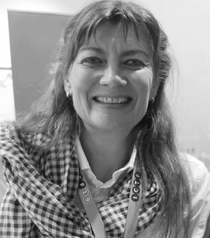 black and white profile picture claudia waldner